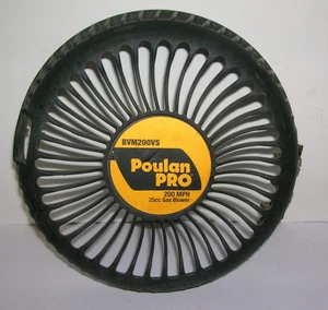 Poulan Pro BVM200VS Leaf Blower Hinged Vented Fan Cover Door 545100801 - Picture 1 of 6