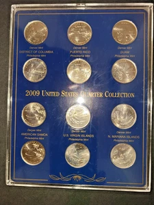 United States Quarter Collection From 2009 Uncirculated  Quarters - 6 Each D & P - Picture 1 of 9