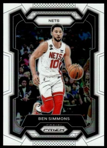 Ben Simmons 2023-24 Panini Prizm #26 Prizms White SN #/175 Nets - Picture 1 of 2