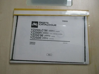 Yamaha YZ 250 LC YZ250H Ersatzteilkatalog Ersatzteilliste Catalogue 264SR-100E1 - Bild 1 von 3