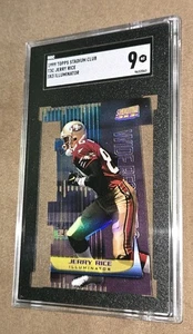 Jerry Rice 1999 Stadium Club 3X3 Illuminator 1:288 Packs #T3C SGC 9 MINT RARE!! - Bild 1 von 2
