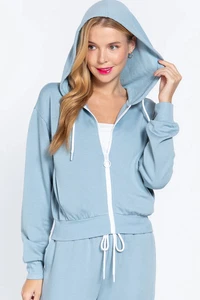 Fleece French Terry Jacke - Bild 1 von 4