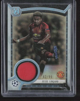 2018-19 Museum Collection Swatch /99 #MMSR-JL Jesse Lingard - Image 1 of 2