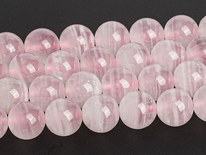 Cuentas sueltas redondas genuinas de calcita rosa natural grado AA 6 MM 8 MM 10 MM - Imagen 1 de 7