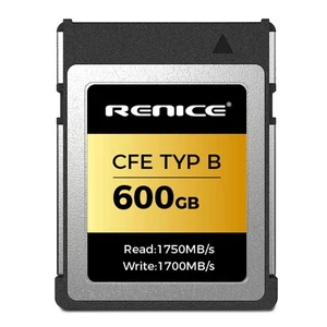 Tarjeta de memoria RENICE CFexpress tipo B 600 GB serie pSLC velocidad de lectura sostenida 175 - Imagen 1 de 9