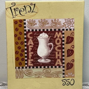 Trenz Cafe Mokka 550-teiliges Puzzle Kaffeeliebhaber Erwachsene Jugendliche NEU Neu im Karton Familie - Bild 1 von 5