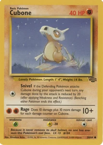 Cubone 50/64 | Jungle | Pokemon Card | English | Common - Picture 1 of 4