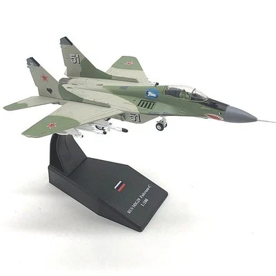 Modello Militare Diecast 1:100 Mikoyan MiG-29 Fulcrum Caccia Russo Da Collezion - Immagine 1 di 4