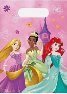 DISNEY Princess Party Loot Bags Birthday Girl Kids Gift Favour Bag 1-48pc - Picture 1 of 8