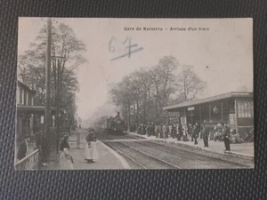 CPA 92 Gare de NANTERRE - Arrivée d'un train - Imagen 1 de 2