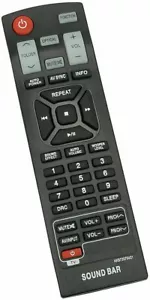 Remote Control For LG Sound Bar NB2530A, NB3530A & NB4530A - Picture 1 of 2