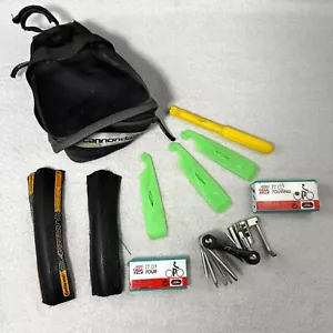 Cannondale Sitztasche, Vintage Multitool mit fünfeckigen Schlüsseln - Quik Stik und mehr - Bild 1 von 4