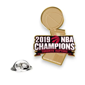The Sports Vault Toronto Raptors 2019 NBA Finals Champions Trophy Official Pin - Afbeelding 1 van 1