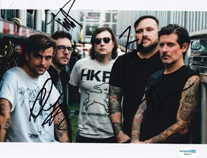 L.S. DUNES group signed 8x10 by 4 ANTHONY GREEN Paper Tigers photo ACOA SD29767 - Picture 1 of 1