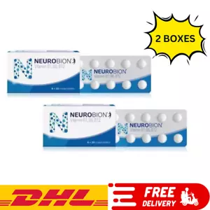 2 x 60er NEUROBION Vit B Komplex Nervenlinderung Taubheitsgefühl Kribbeln GRATIS EXPRESS - Bild 1 von 6