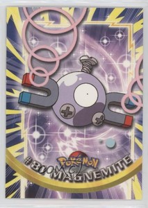 2000 Topps Pokemon TV Animation Edition Series 2 Magnemite #81 0l4h
