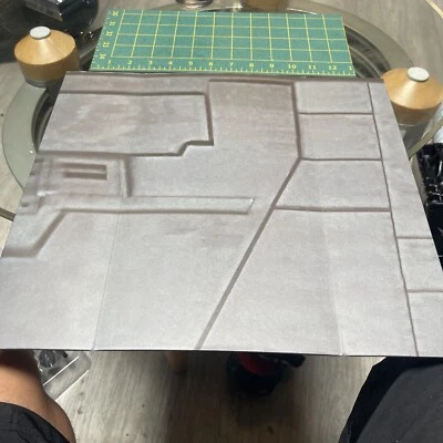 "Hot Toys 1/6 12"" Star Wars Koska Reeves Mandalorian Diorama Telón de fondo 15x14""" Foto 1 de 4