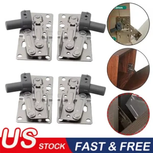 4 Pack Cabinet Drawer Soft Close Tip Out Tray Hinges Scissor Hinges 45 Degrees - Picture 1 of 16