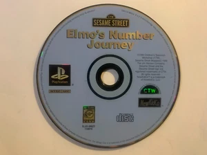 Sesame Street: Elmo's Number Journey (Sony PlayStation 1/PS1, 1999) NO TRACKING! - Picture 1 of 1