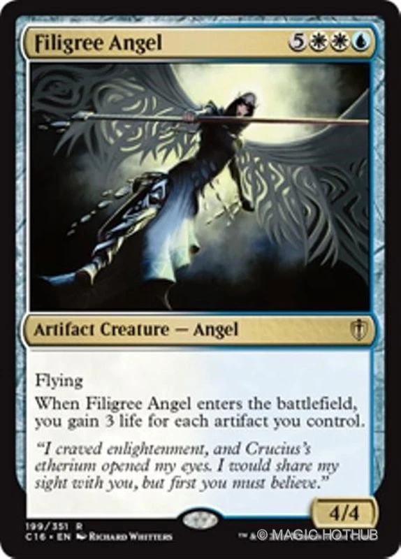MTG - FILIGREE ANGEL - Commander 2016 (R) - Image 1 of 1