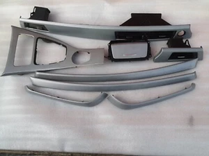 BMW 3 Series E90 E91 Silver Hex Hexagon Interior Trim Finisher Kit. M pask. RHD - Picture 1 of 5