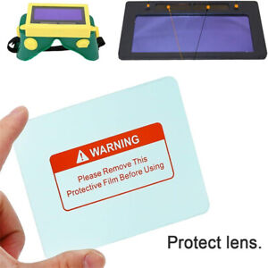 10Pcs Clear PC Protective Lens Lenses Board For Welding Helmet Mask Replacement/