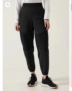 New Athleta Get Set Hybrid Joggers Workout Pants Water Repellent Size Medium NWT - Picture 1 of 9