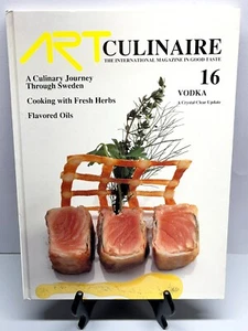 Art Culinaire 16 Spring 1990 Franz Mitterer Recipes Chinese Dim Sum Sous Vide - Picture 1 of 22