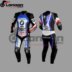 BMW Motorbike Racing Suit  original Cowhide Leather Custom Motorcycle Suit 1.3mm - Picture 1 of 3