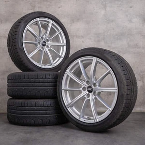 Audi RS4 RS5 Winterräder 19 Zoll B9 8W Felgen 8W0601025CP silber - Bild 1 von 5