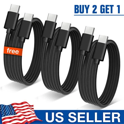 Fit Google Pixel 9 8 7 6  Pro 7a 6a 6 4A Type C Fast Charging Charger Cable Cord - Image 1 of 4