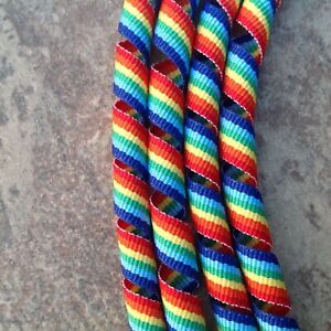 Rainbow CORKERS 4 ribbon grosgrain 3/8” NEW Bow Crafts Trim KORKERS