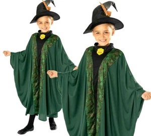 Mädchen PROFESSOR MCGONAGALL Kostüm Kind Offiziell Harry Potter Kinder - Bild 1 von 6