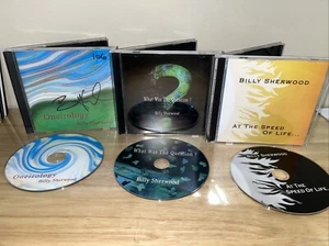 Billy Sherwood CD Lot Of 3 Signed Autographed Oneirology, At The Speed Of Life.. - Picture 1 of 9