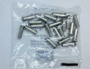 10mm Rigificadores Tubos Mangas. Acero Inoxidable PAQUETE DE 20 F5 - Imagen 1 de 5