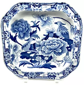 Fagianti per piatti vegetali Early Mason's Ironstone ~ Modello peonia ~ Circa 1814 - Foto 1 di 9