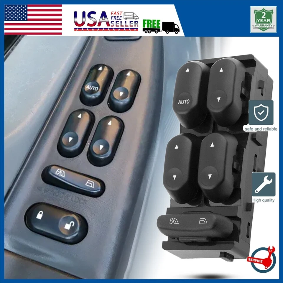 Master Power Window Switch FOR 02-07 Ford F250 F350 F450 F550Super Duty Crew Cab - Image 1 of 4