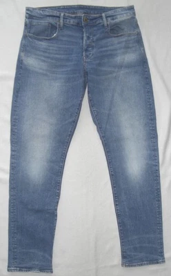 G-Star Mens Jeans W33 L32 3301 Straight Tapered 33-32 Condition Very Good - Image 1 of 4