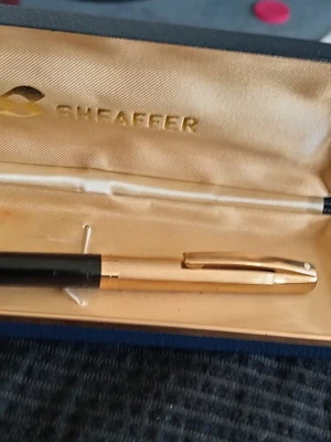 Sheaffer Black and Gold Tone Pencil In Original Box Made In Australia Rare - Image 1 of 4