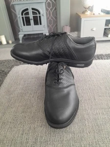 Mens Adidas Z Traxion Golf Shoes Black Size 9.5 UK - Bild 1 von 9