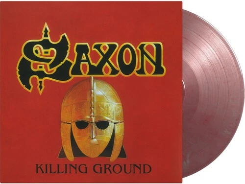 Saxon - Killing Ground - Limited 180-Gram Red & Silver Marble Colored Vinyl [New - Image 1 of 1