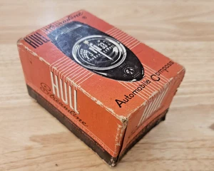Vintage Hull Streamline Automobile Compass Airplane Type Box Only - Picture 1 of 13
