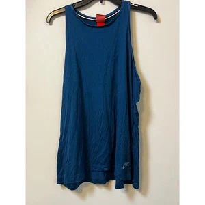 Nike Teal Blue Athletic Tank Top XL Sleeveless Gym Workout Fitness Sportswear - Picture 1 of 8