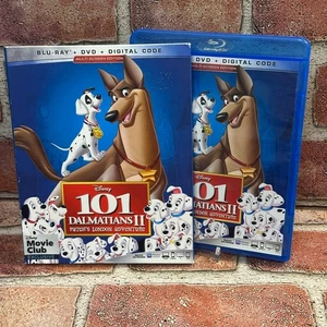 101 Dalmatians II Blu-ray/DVD Slipcover Used Patch’s London Adventure Disney - Picture 1 of 4