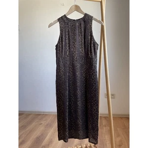 Burberry Trägerkleid Leopardenmuster Seide Größe UK 8 / US 6 / IT 40 - Bild 1 von 8