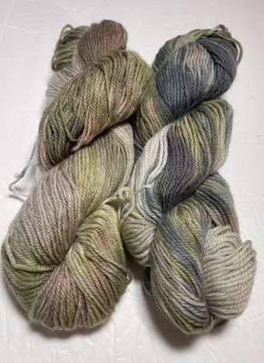 HILO DE MEZCLA/LANA TEÑIDO A MANO SIN MARCA. LOTE DE 1. . Combino envío, ver detalle Foto 1 de 2