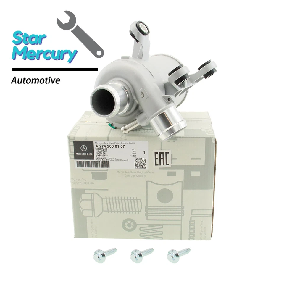 OEM Electric Water Pump For Mercedes-Benz C180 C200 C250 2015-2019 A2742000107 Foto 1 de 4