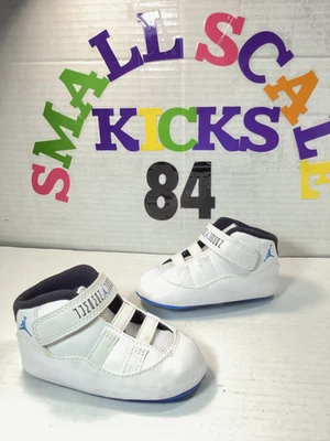 Jordan 11 Botín Blanco/Leyenda Cuna/Niño Pequeño Talla 4c Foto 1 de 4