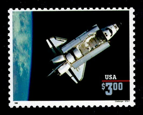 US Scott # 2544 Priority Mail Single Stamp MNH, Space Shuttle Challenger Cover