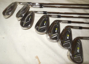 TaylorMade M2 Iron Set 4-PW +AW/Missing 7 Iron/ Reax 88g Steel Reg Flex /RH - Picture 1 of 7